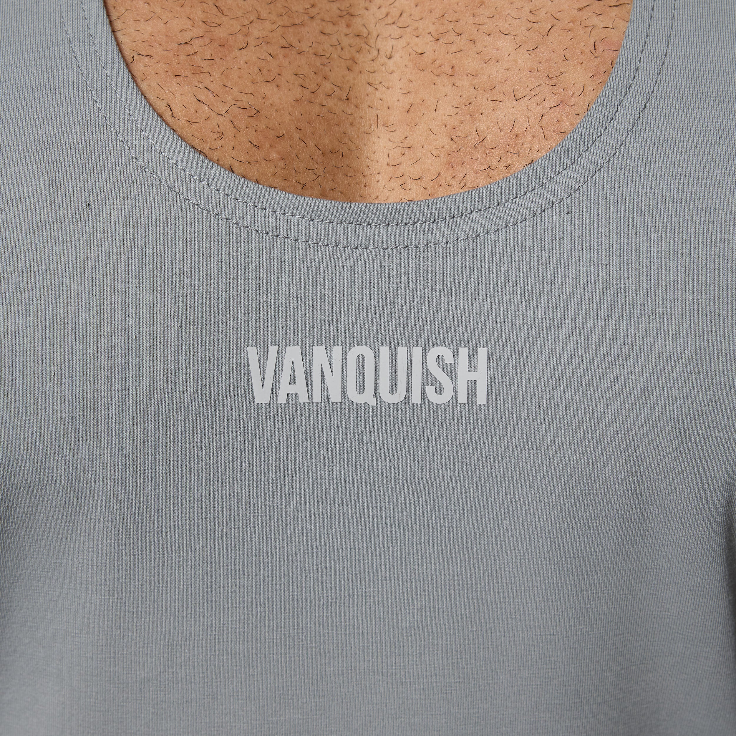 Vanquish Essential V2 Steel Grey Stringer Vest - Image 5