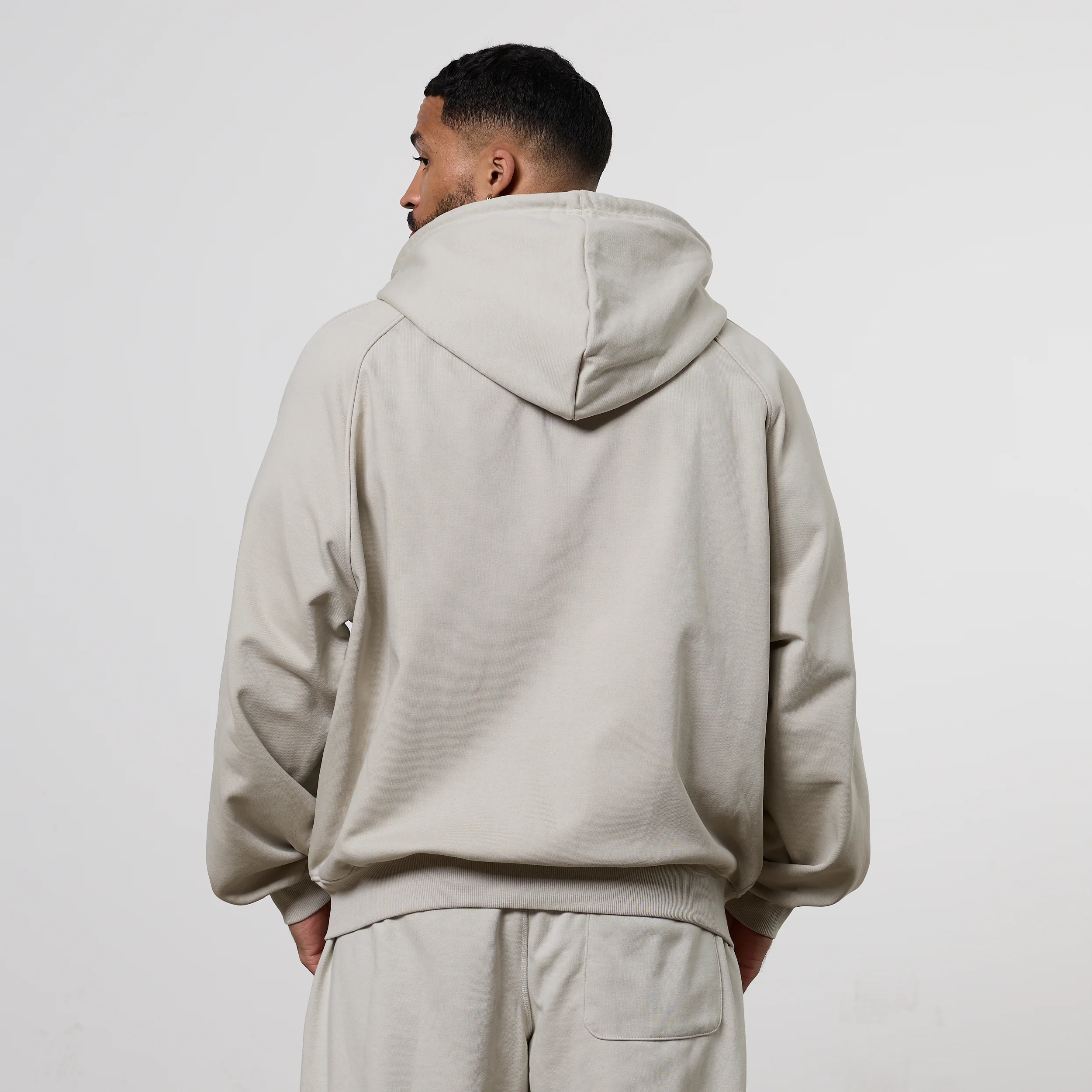 Vanquish Essential Stone Oversized Boxy Hoodie - Image 5