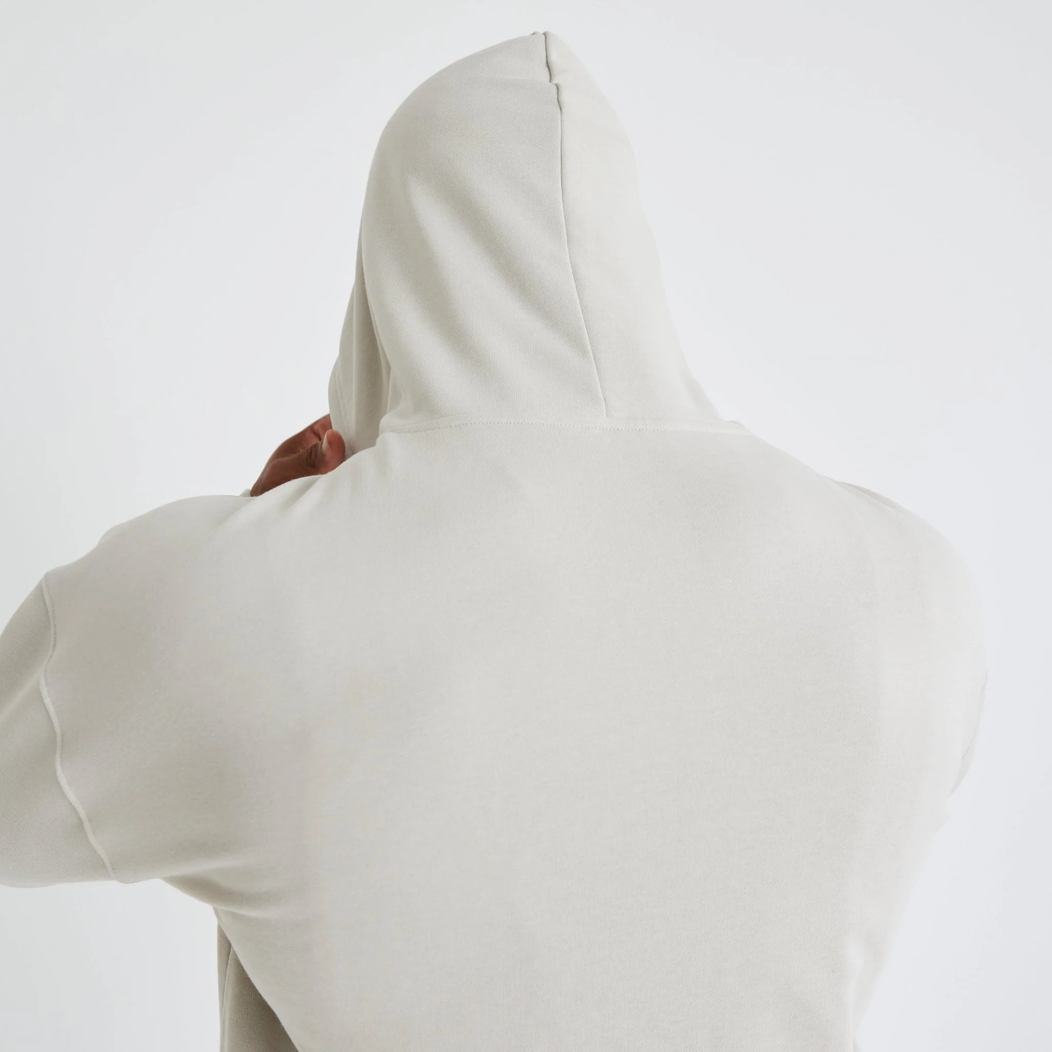 Vanquish Essential Stone Oversized Pullover Hoodie - Image 5