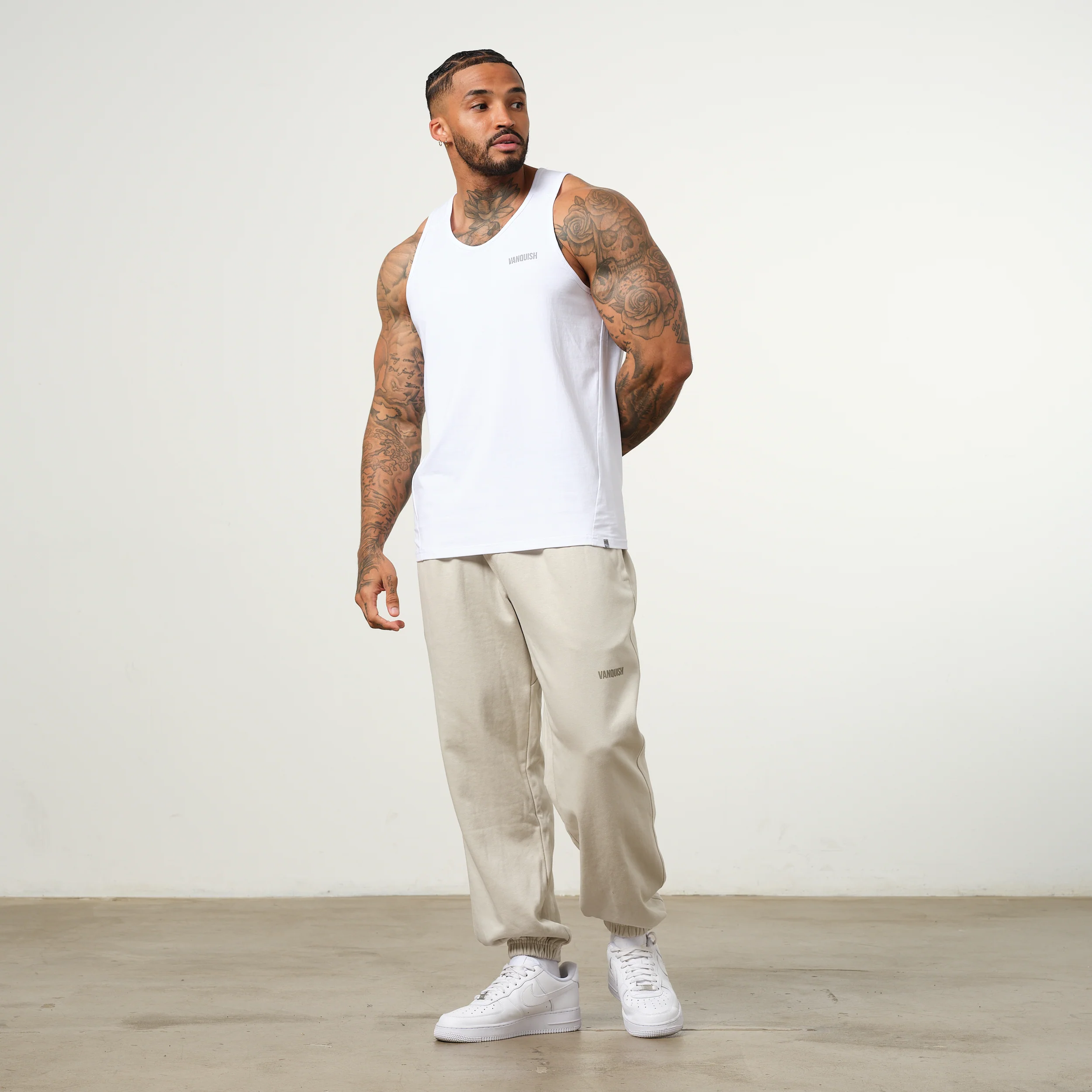 Vanquish Essential Stone Oversized Sweatpants - Image 2