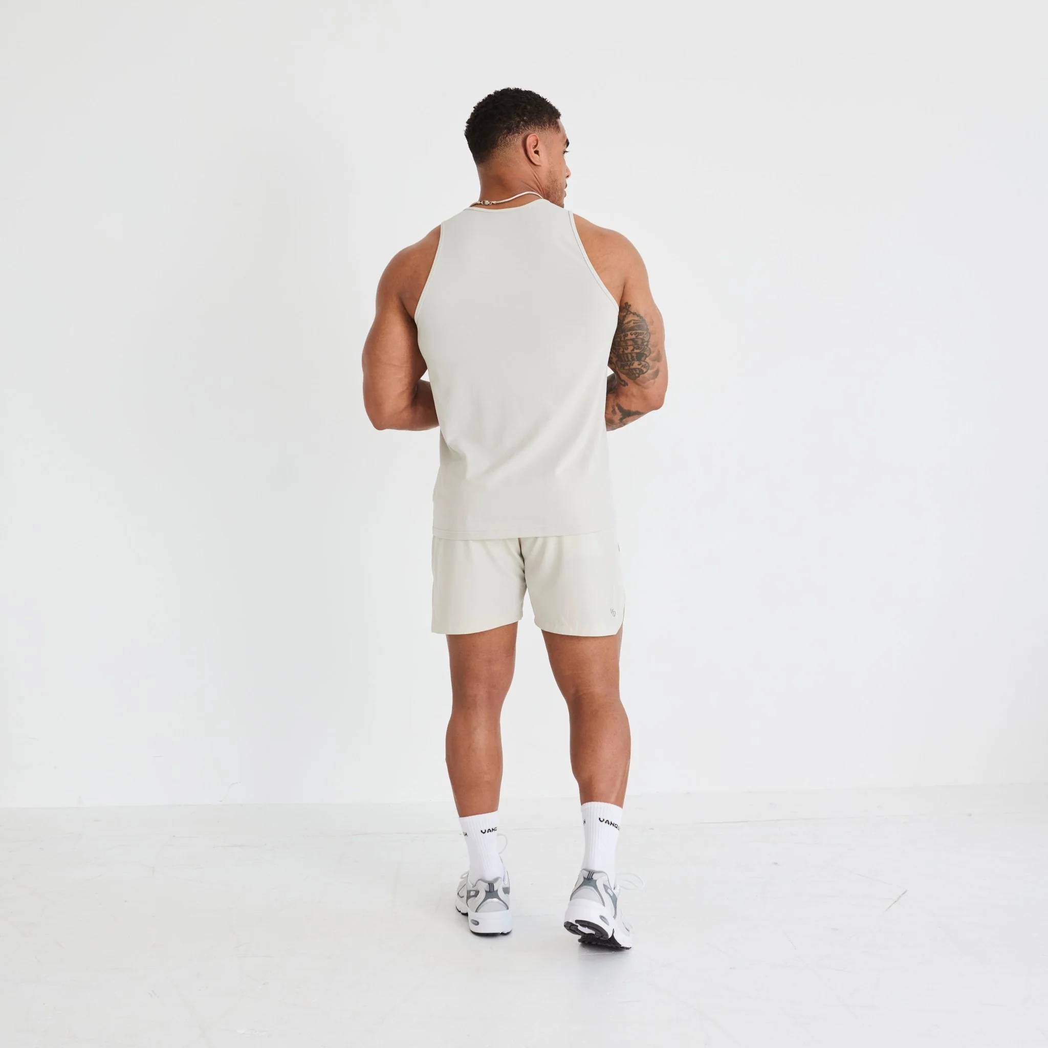 Vanquish Essential Stone Regular Fit Tank Top - Image 5