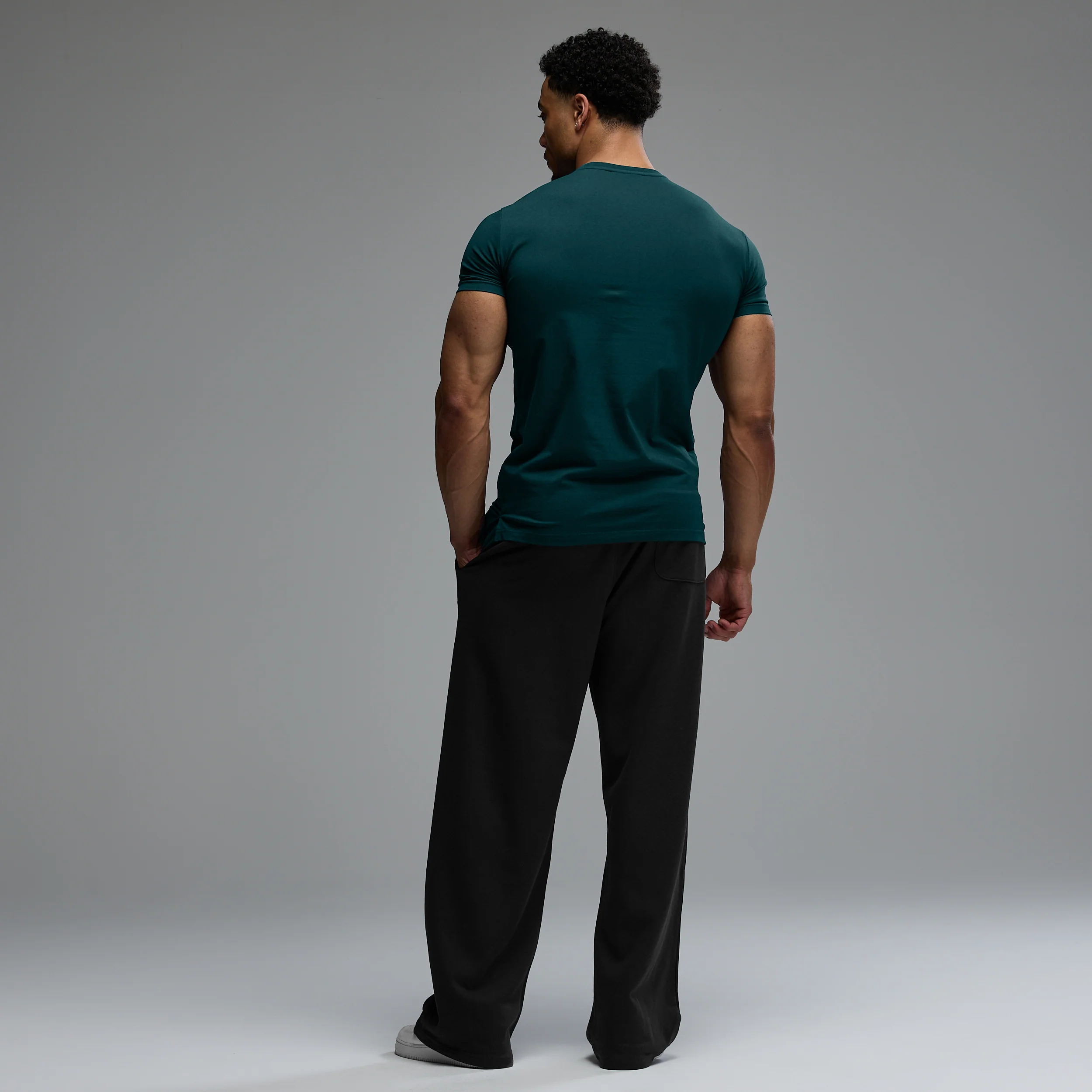 VANQUISH ESSENTIAL TEAL SLIM FIT SHORT SLEEVE TSHIRT - Image 5