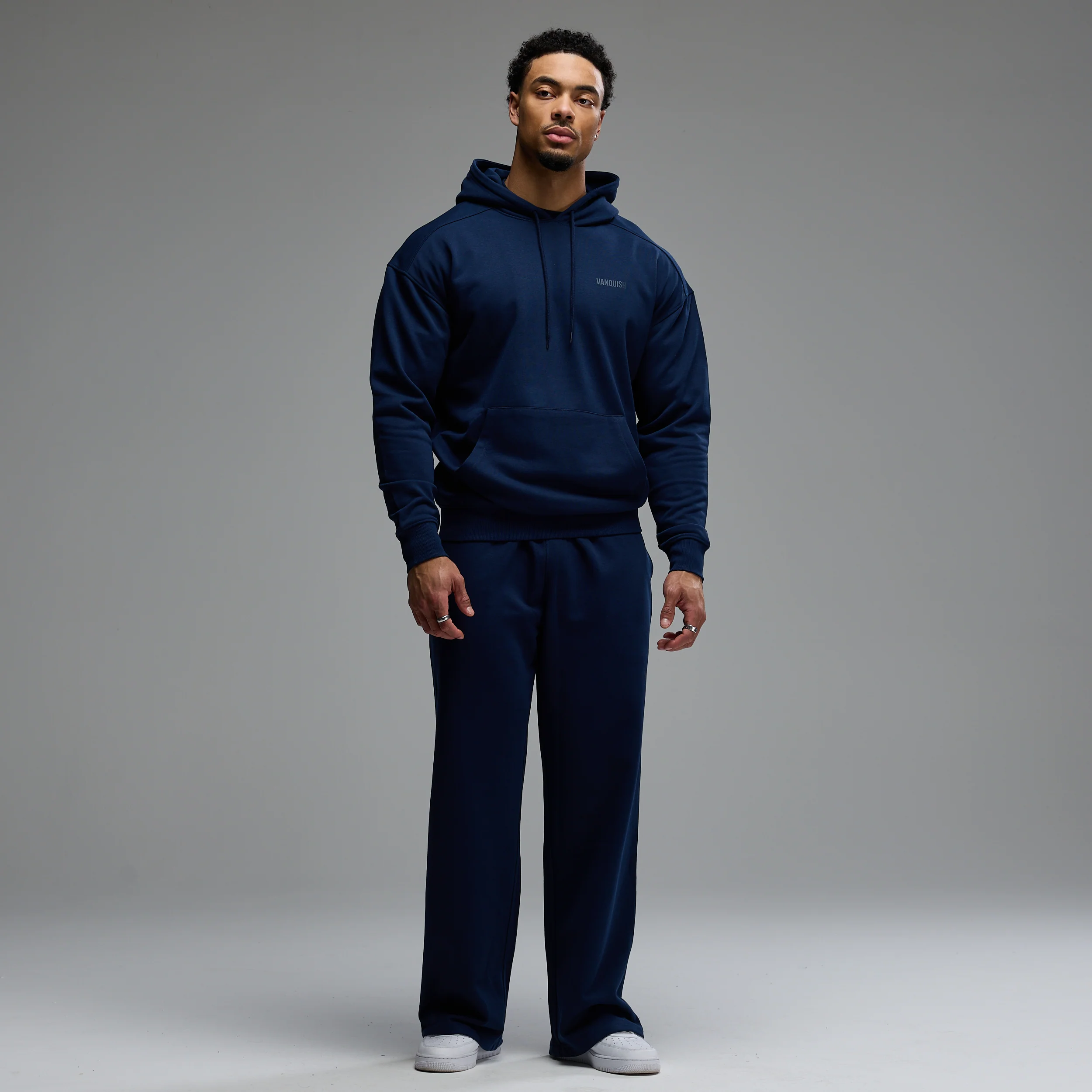 Vanquish Essential V2 Navy Straight Leg Sweatpants - Image 4