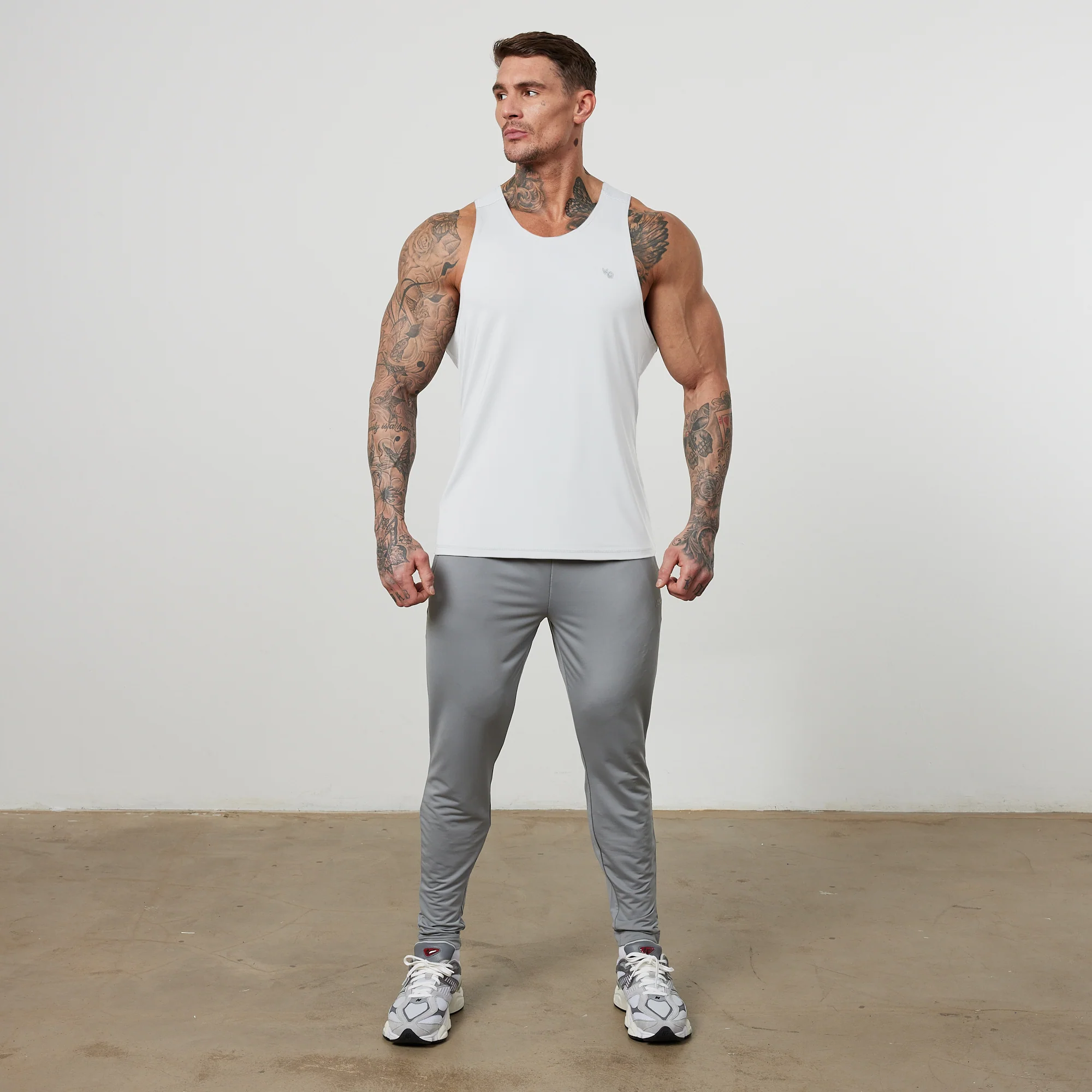 Vanquish Essential White Performance Tank Top - Image 5