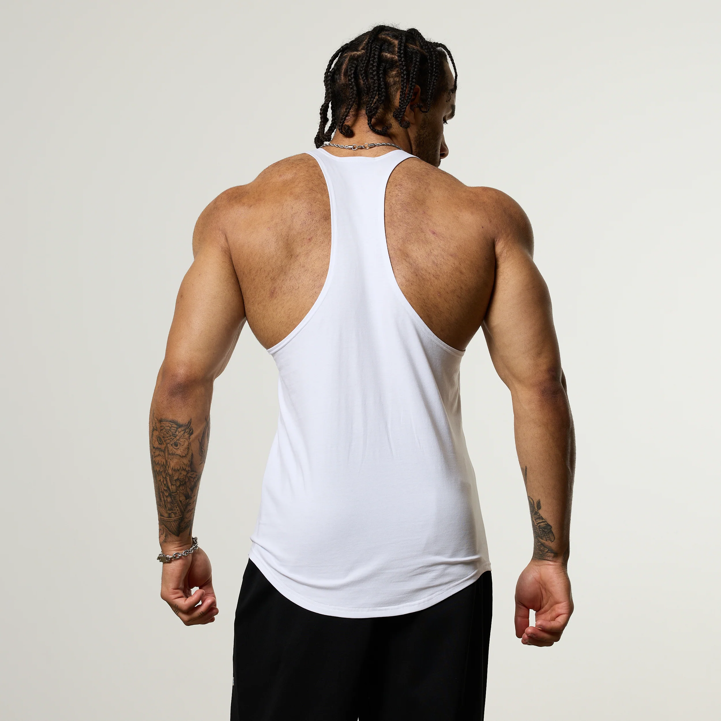 Vanquish Essential V2 White Stringer Vest - Image 5