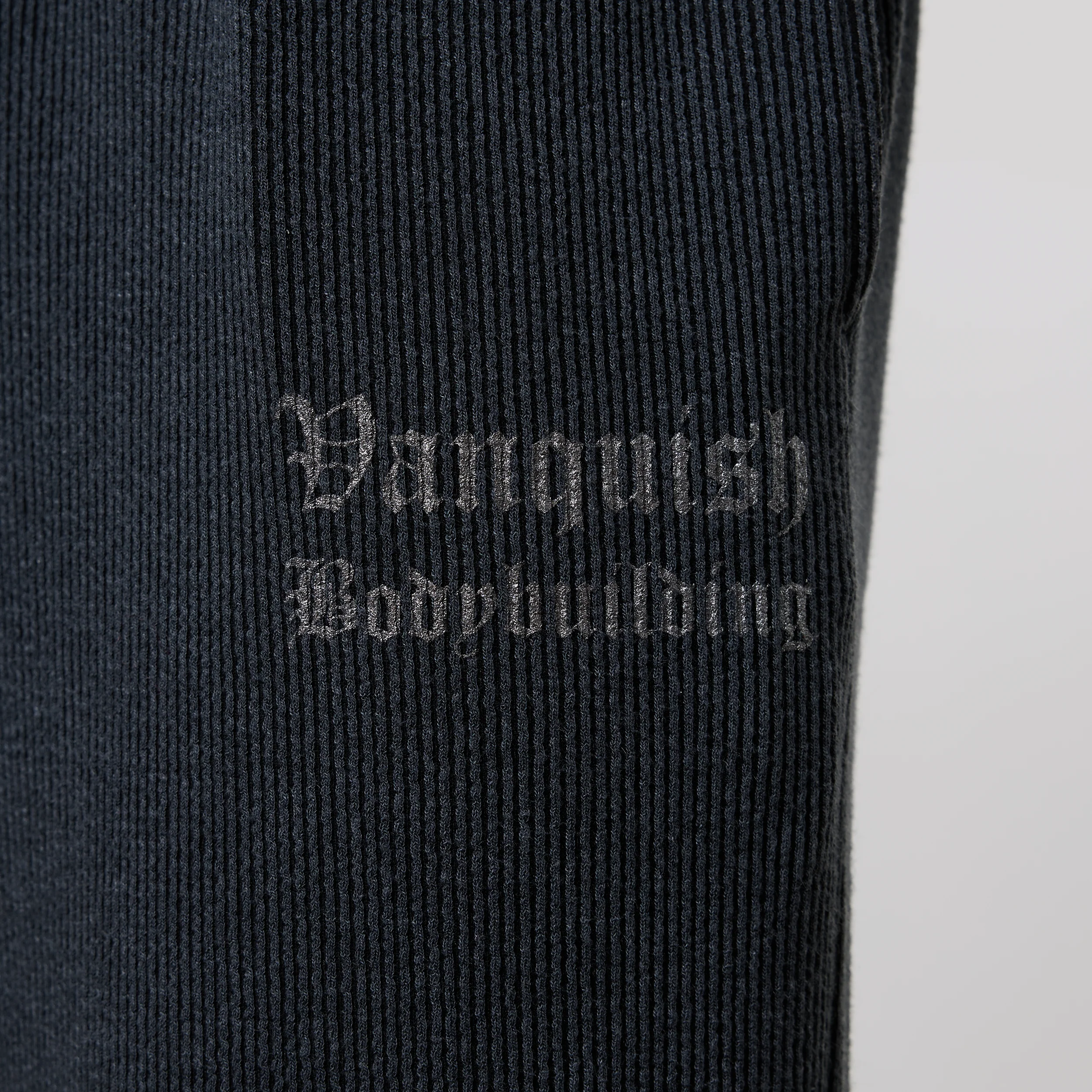 Vanquish Grey Bodybuilding Baggy Pants - Image 5