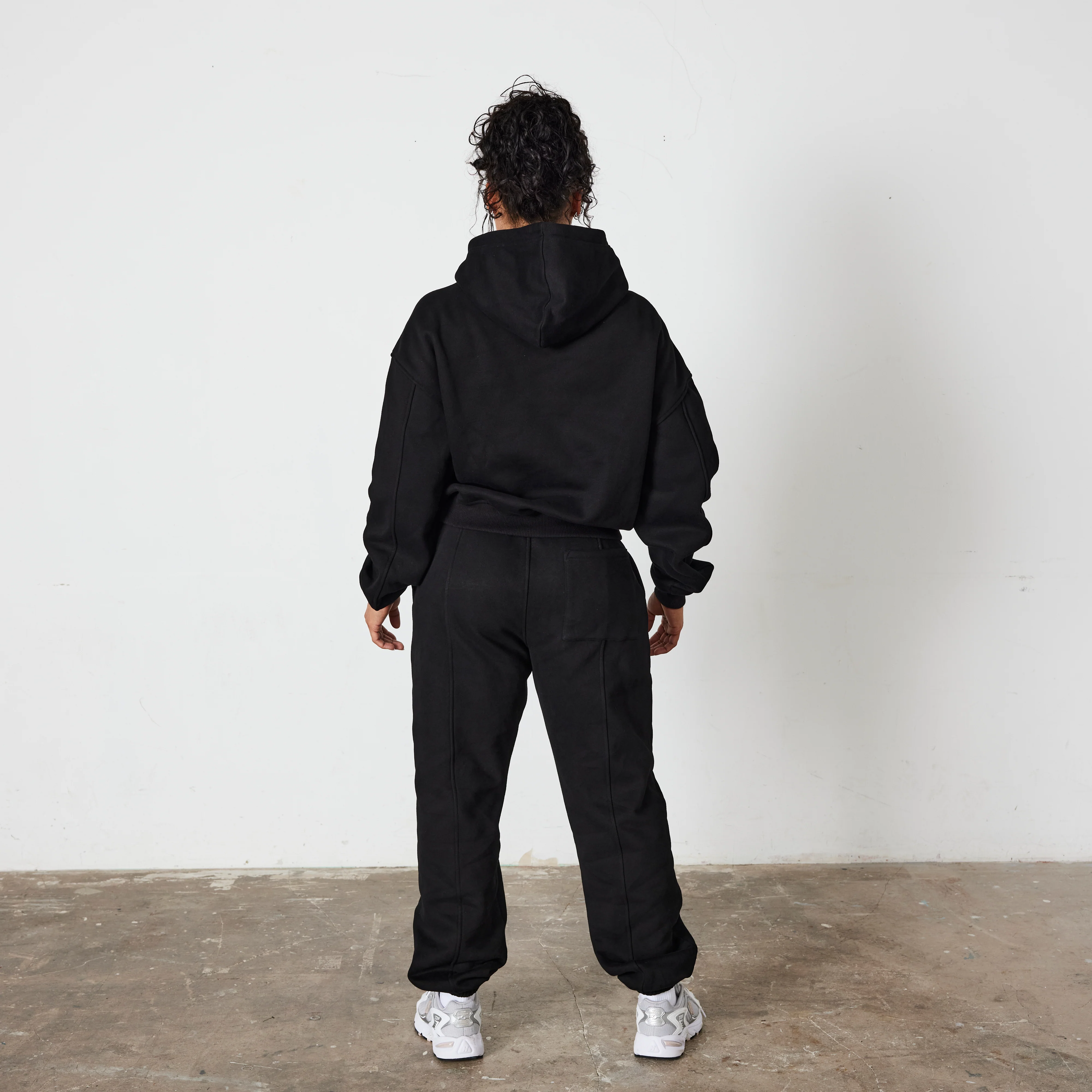 Vanquish Jet Black VQFIT Oversized Hoodie - Image 4
