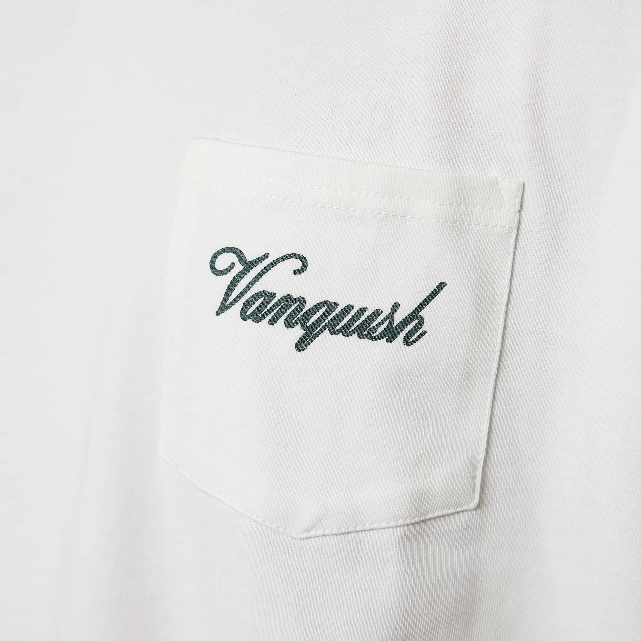 Vanquish Off Season White Oversized Boxy Pocket T Shirt - Image 4