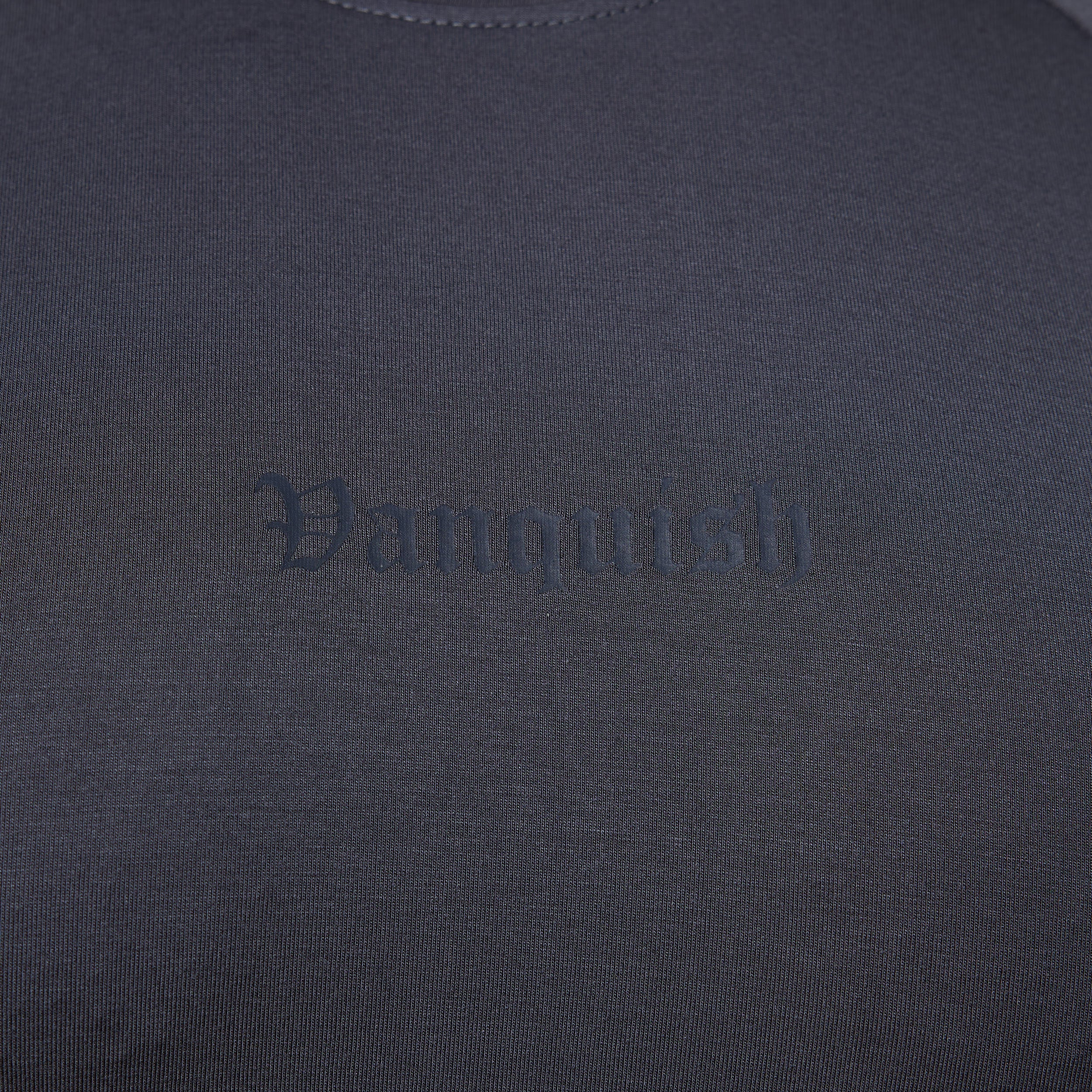 Vanquish Ultra Soft Denim Blue Long Sleeve Slim Fit T Shirt - Image 5