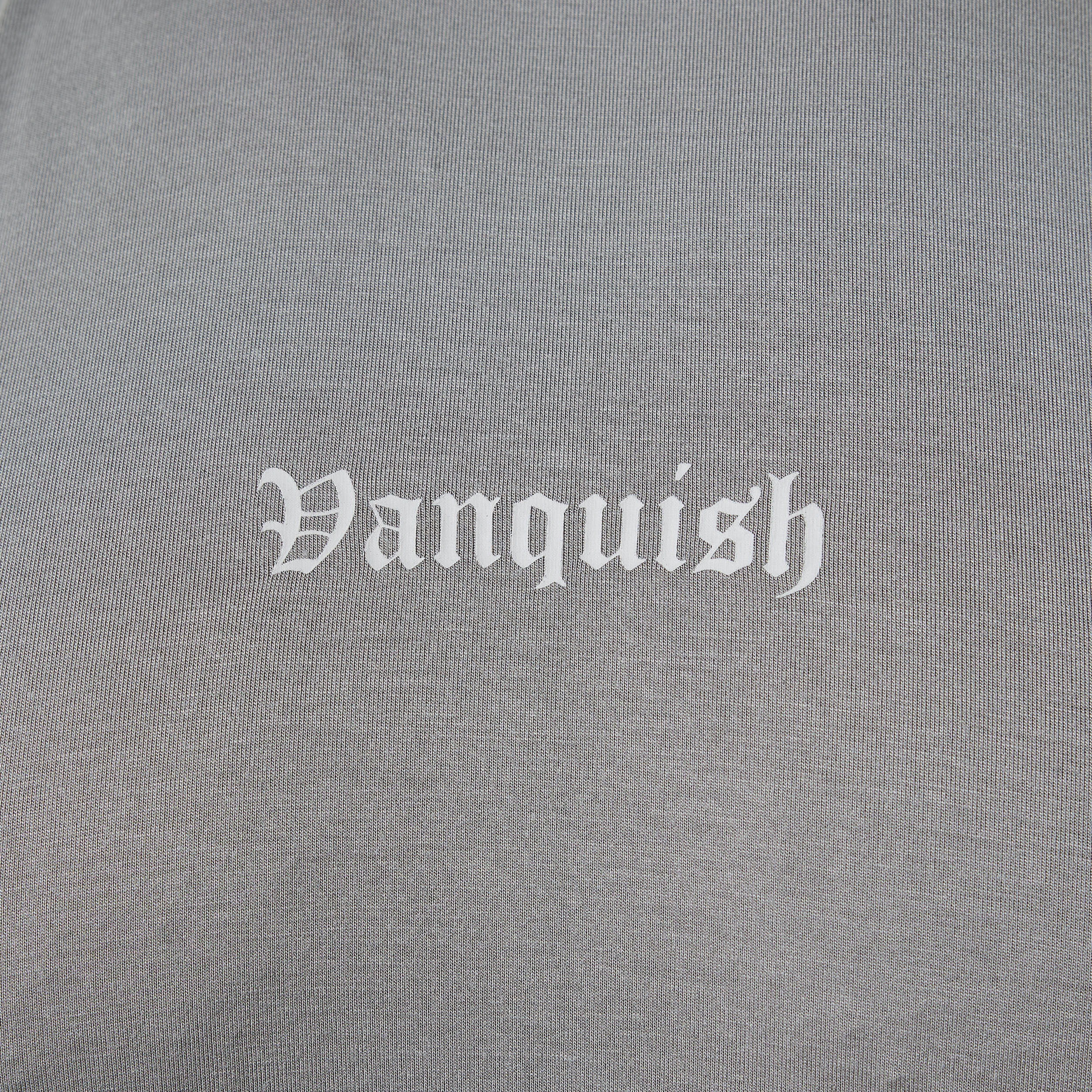 Vanquish Ultra Soft Steel Grey Slim Fit T Shirt - Image 5