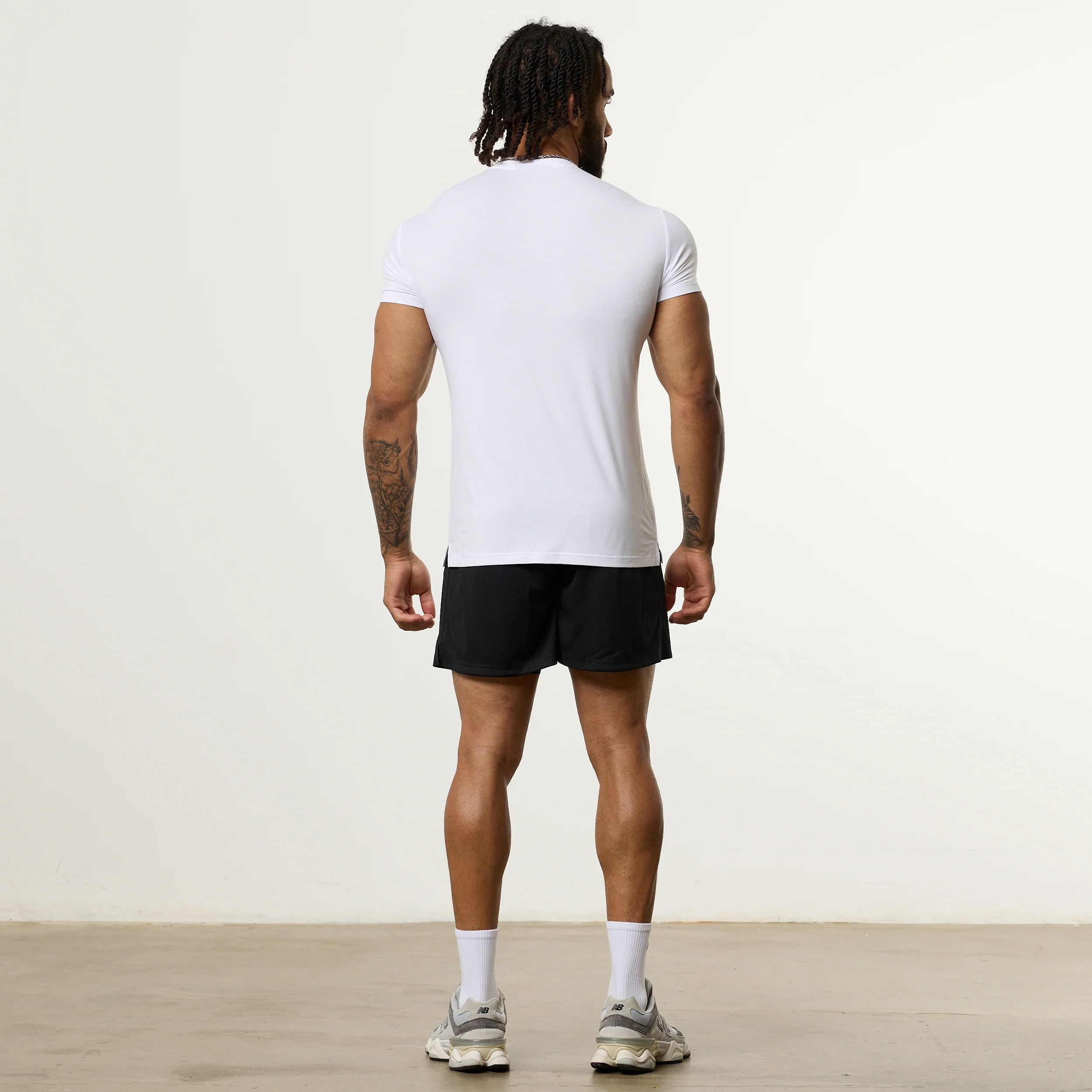 Vanquish Ultra Soft White Slim Fit T Shirt - Image 5