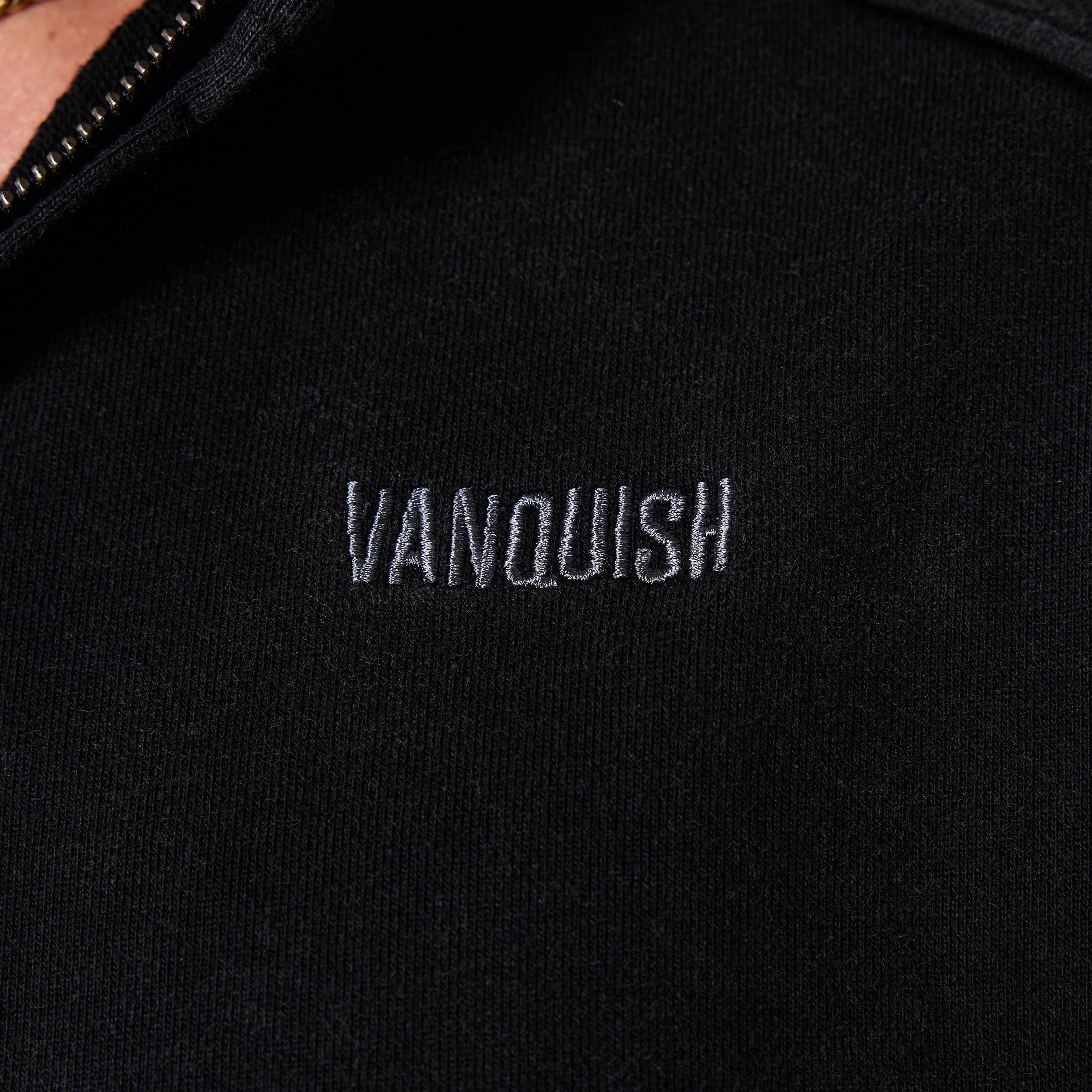 WOMENS WASHED BLACK HEAVY WEIGHT OVERSIZED ZIP HOODIE - Image 3