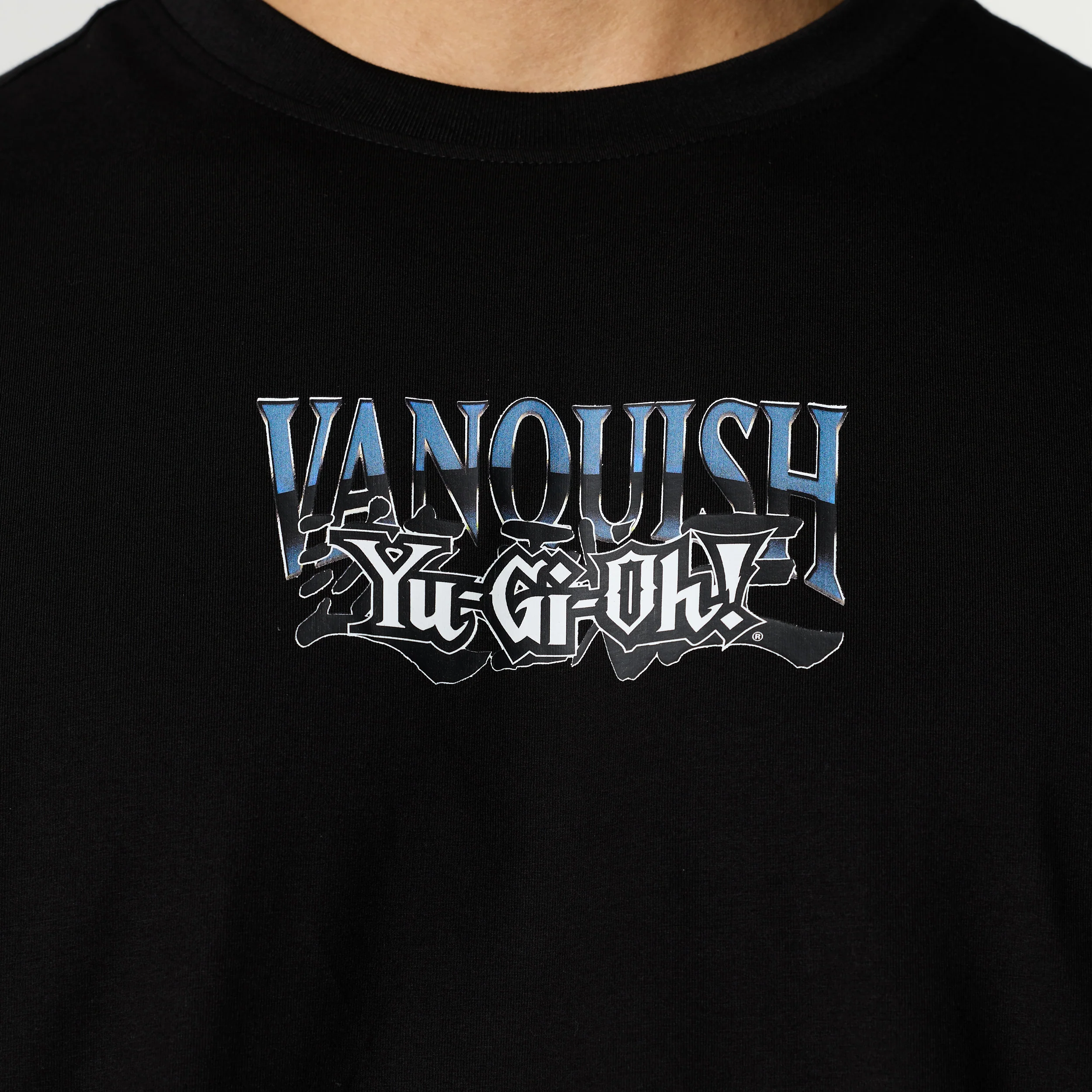 YU-GI-OH! DARK MAGICIAN BLACK OVERSIZED T SHIRT - Image 4