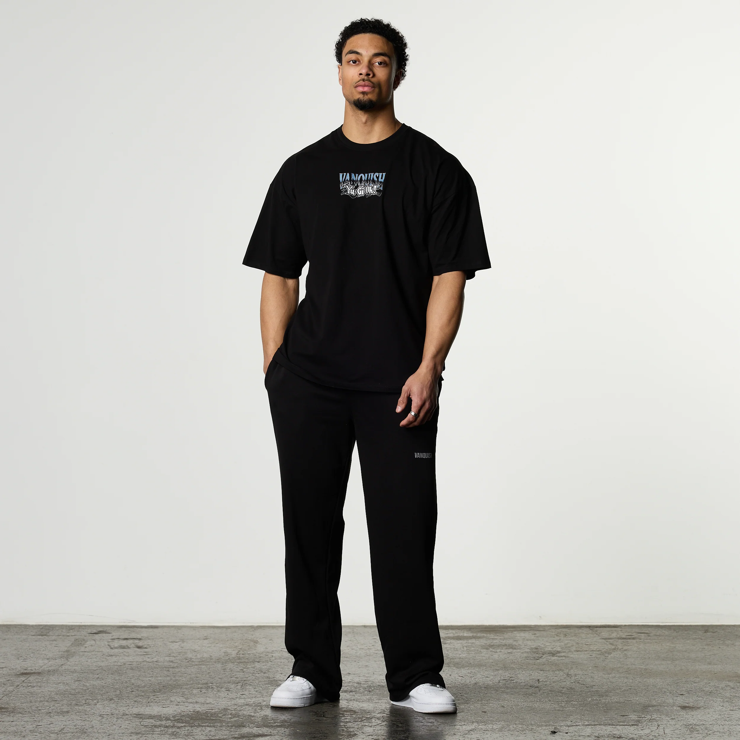 YU-GI-OH! DARK MAGICIAN BLACK OVERSIZED T SHIRT - Image 5