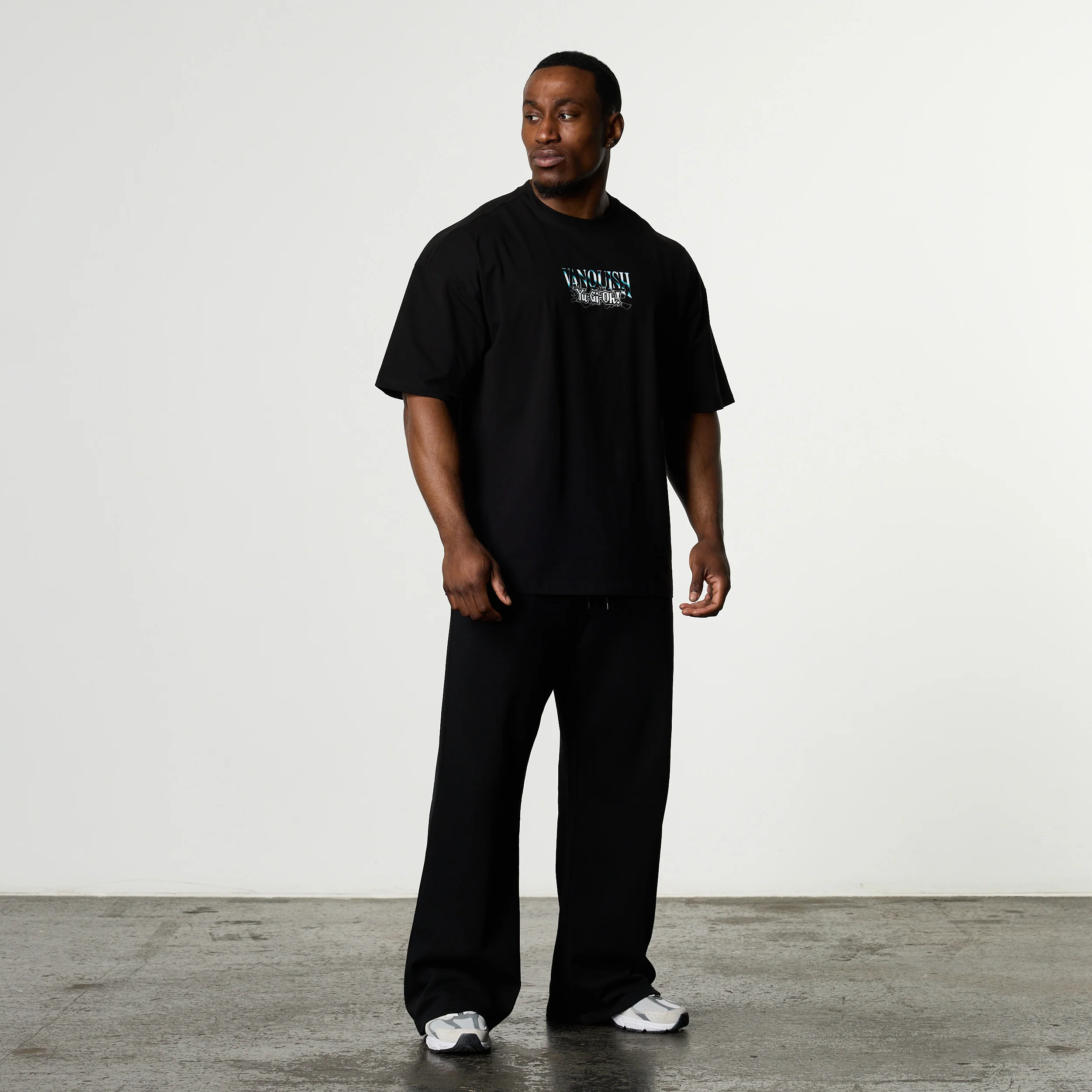 YU-GI-OH! KAIBA BLACK OVERSIZED T SHIRT - Image 5