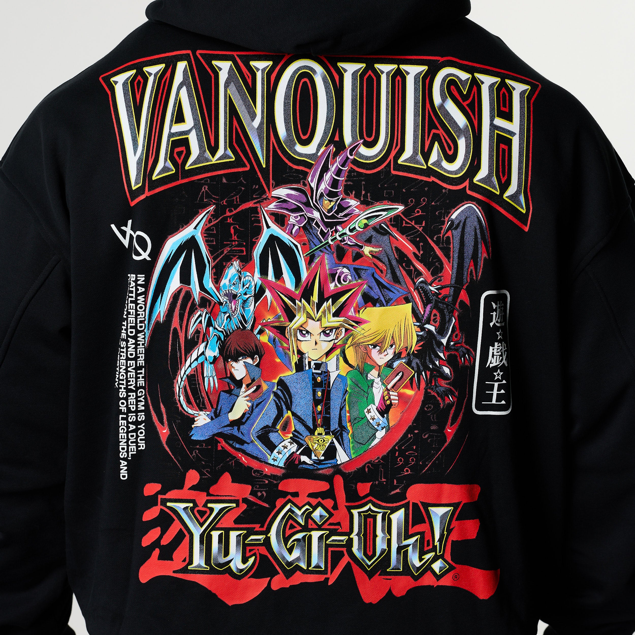 YU-GI-OH! COLLAGE OVERSIZED HOODIE - Image 3