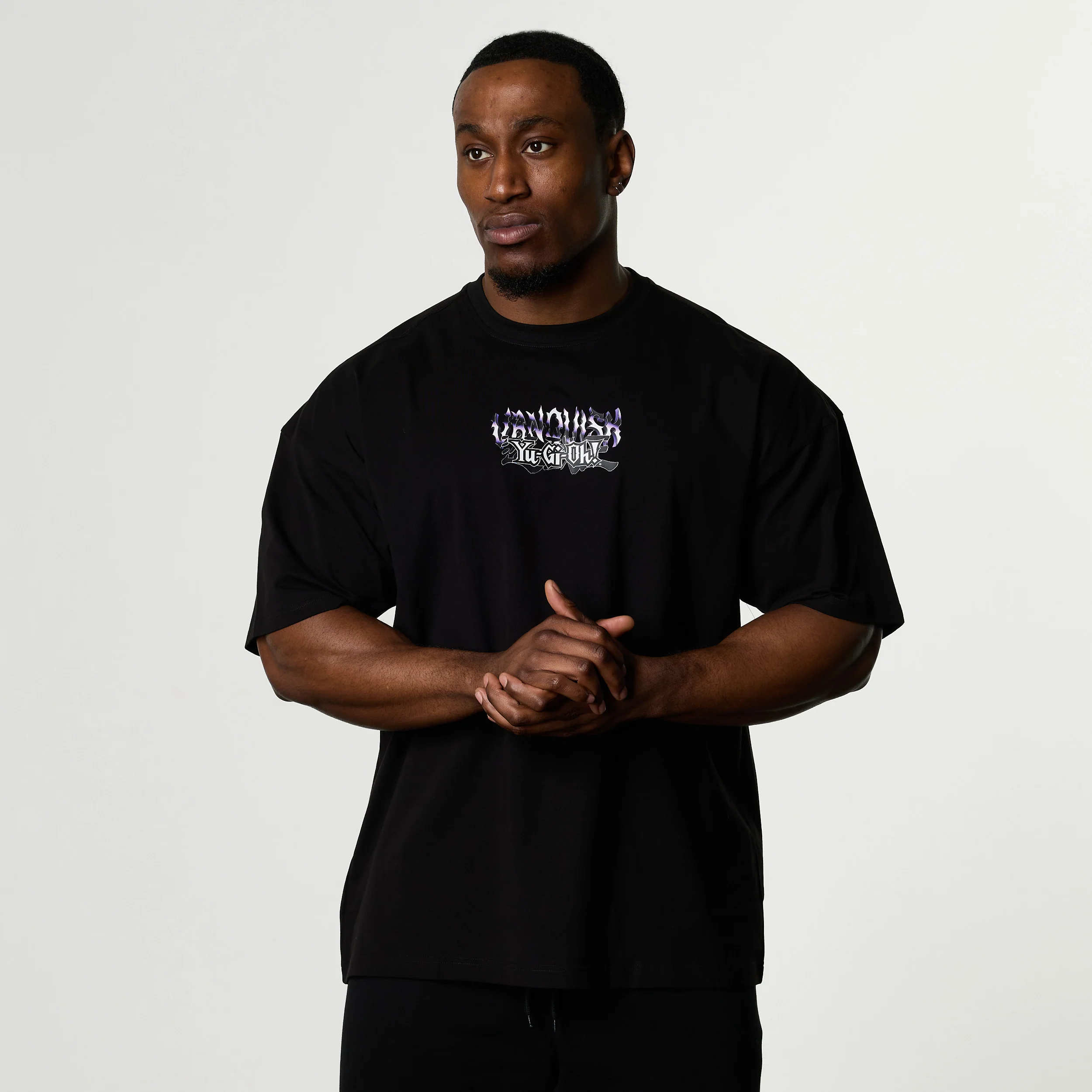 YU-GI-OH! MARIK BLACK OVERSIZED T SHIRT - Image 3