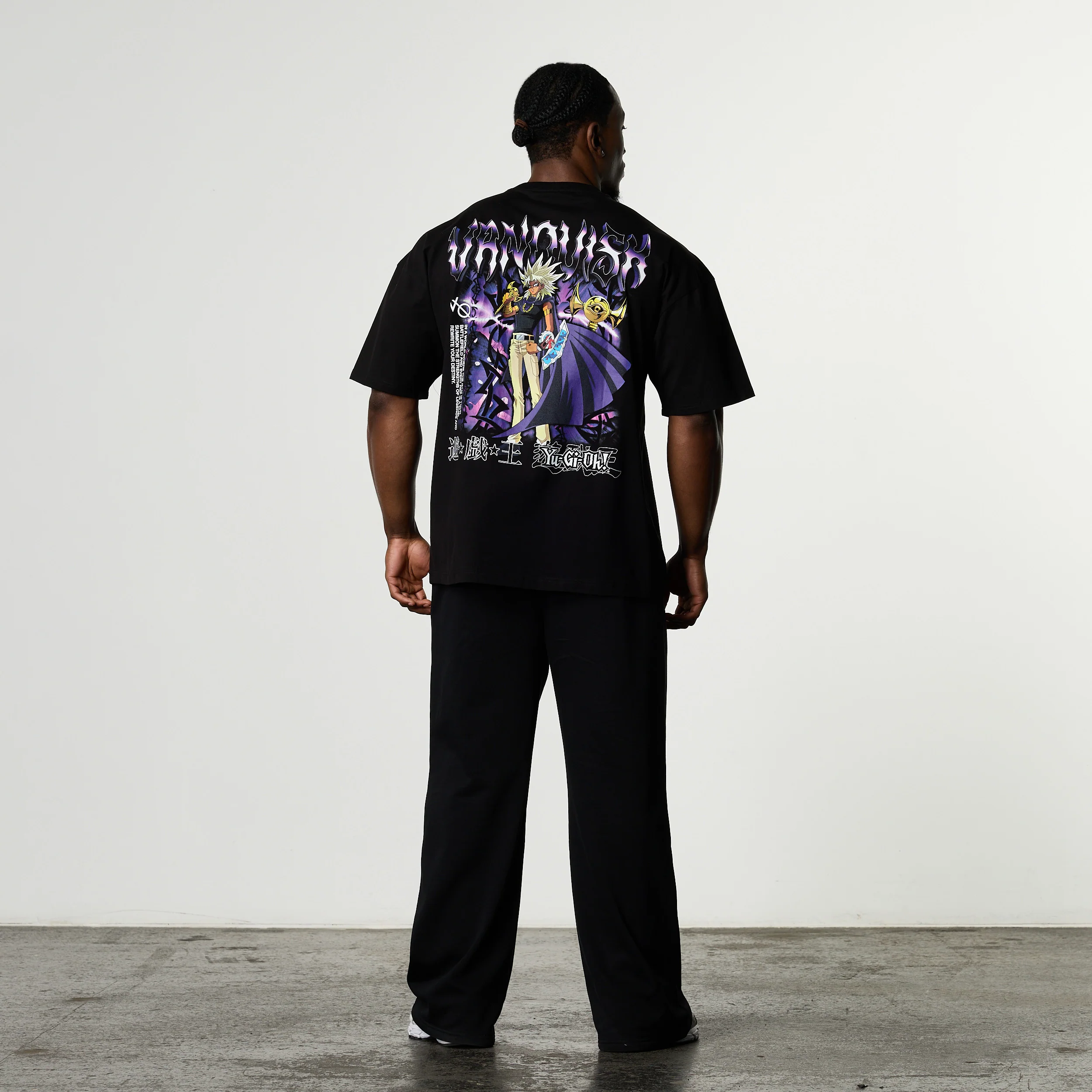 YU-GI-OH! MARIK BLACK OVERSIZED T SHIRT - Image 6